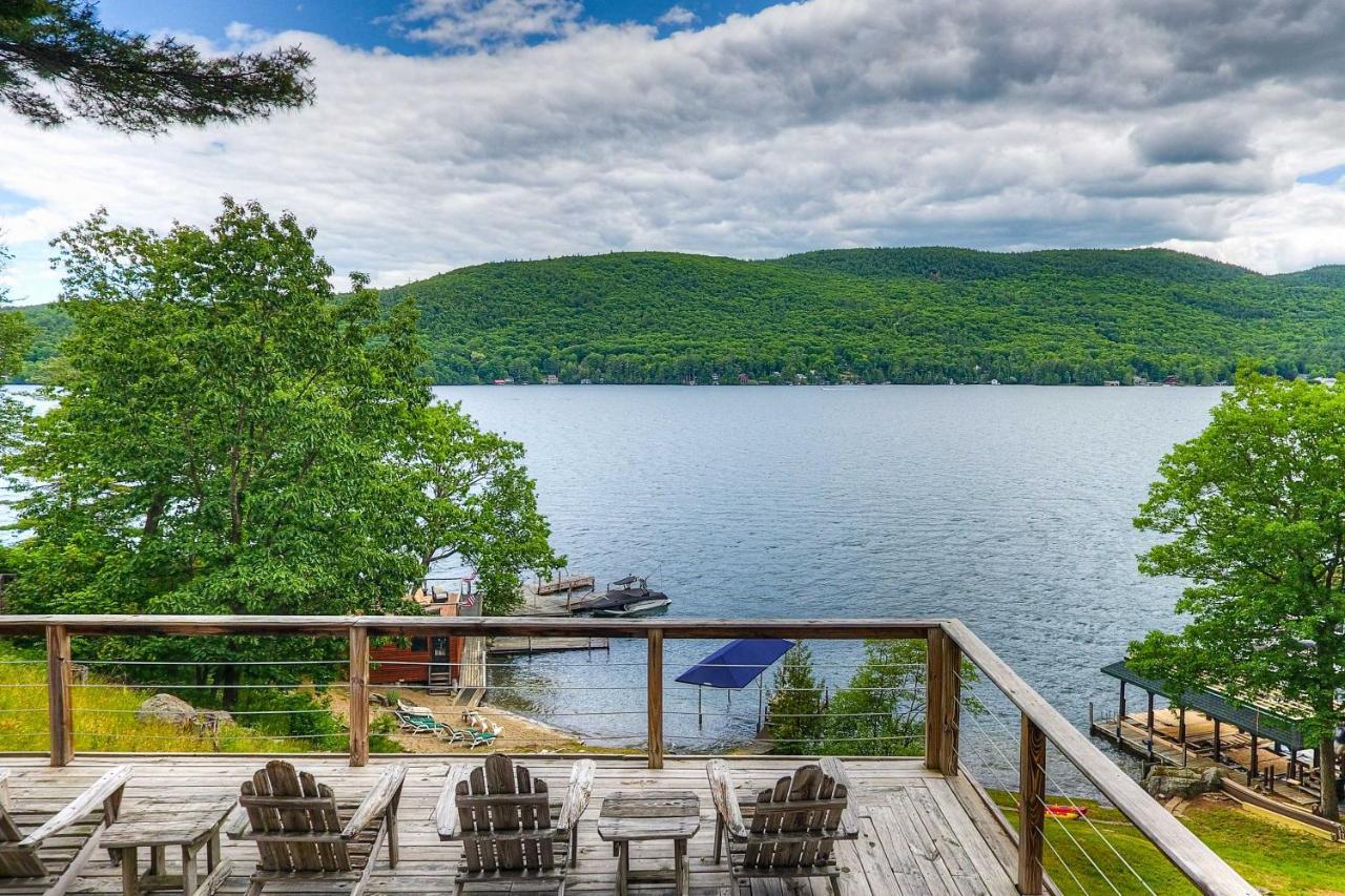 Waterfront Lake George Cabin Walk To Water 外观 照片