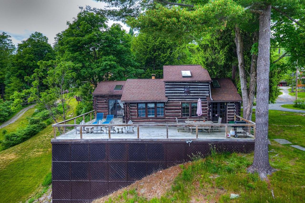 Waterfront Lake George Cabin Walk To Water 外观 照片